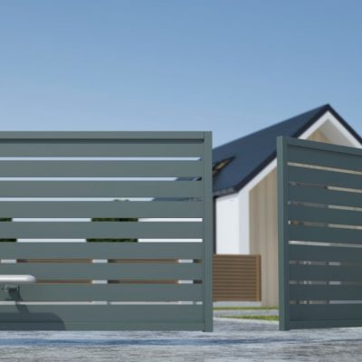 building and architecture, fance and gate